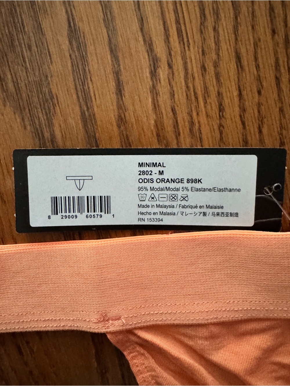 Men's C-In2 Minimal Thong in Odis Orange (M) - NWT - Picture 3 of 4